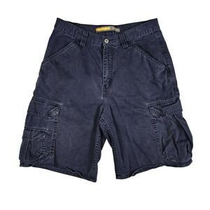 SilverTab Levi's (Mens 32)‎ Cargo Shorts Blue Baggy Skater Utility Y2K Vintage